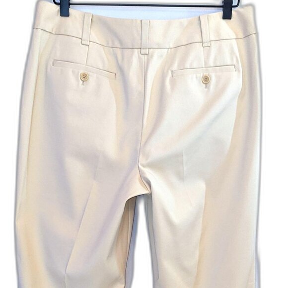 NWT Talbots | "Heritage" Khaki Beige Career Trousers Dress Pants | Size 12 - Picture 4 of 14